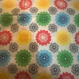 Floral Pattern cotton fabric - 1 yard